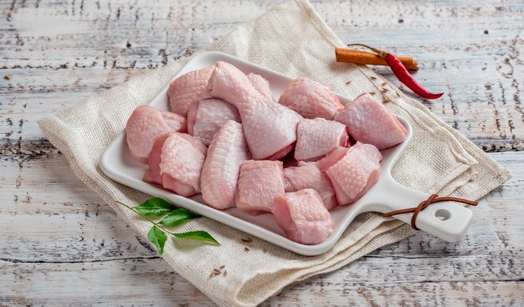 Fresh whole chicken